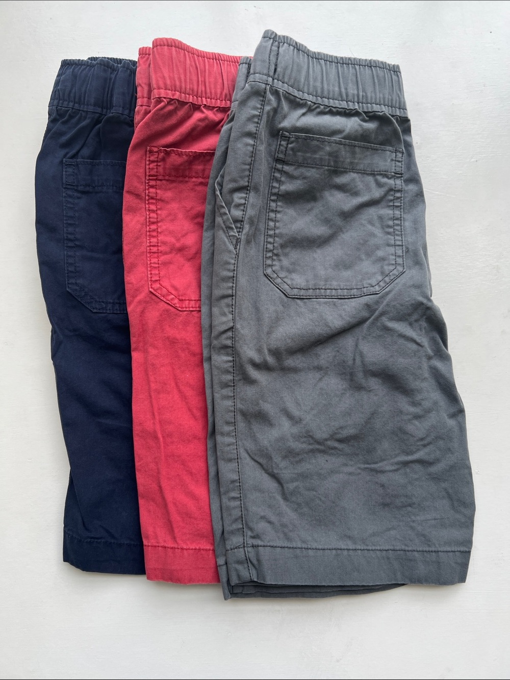 Place Navy Pull-On Elastic-Waist Shorts bundle of 3 ( all the same size)